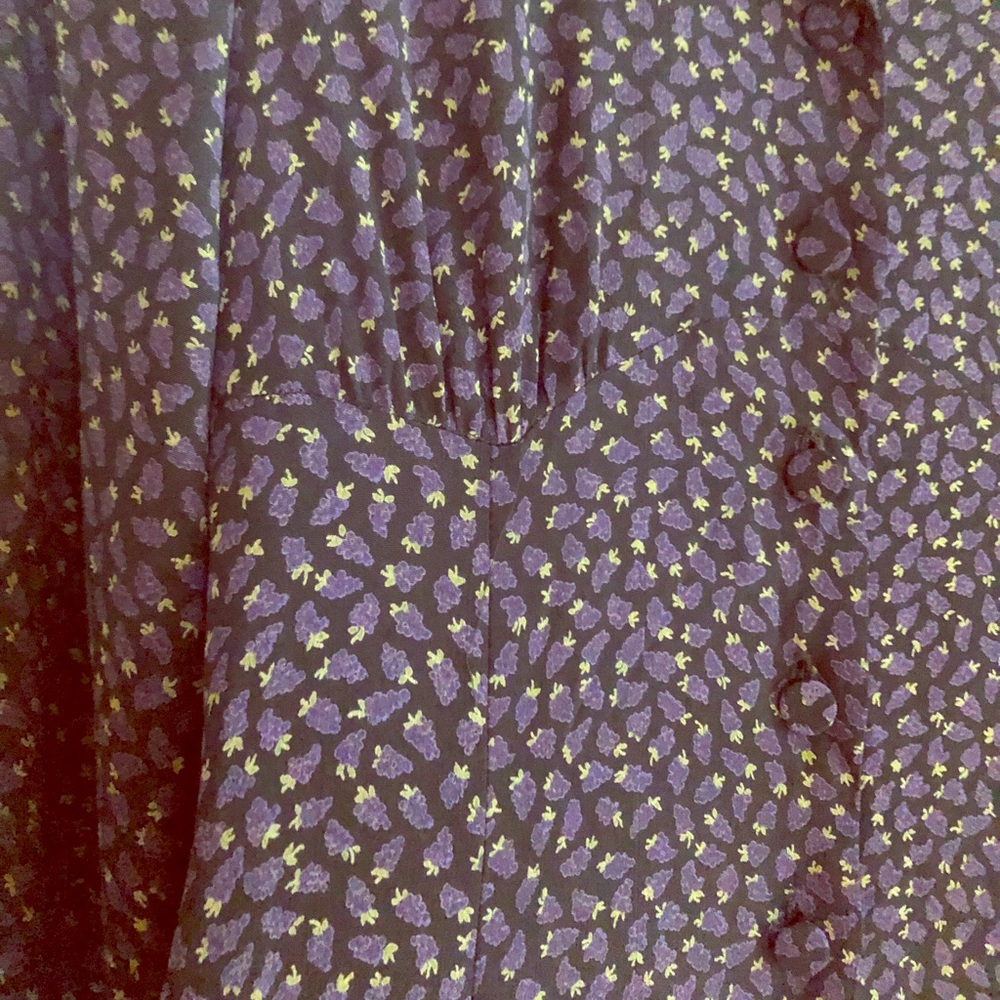 Nannette Lepore grape 🍇 stunning vintage dress